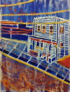Painterly Apartment Building